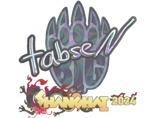 Item Sticker | tabseN (Holo) | Shanghai 2024