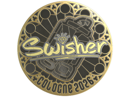 Item Sticker | Swisher (Gold) | Cologne 2026