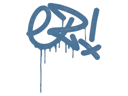 Item Graffiti | Little EZ (Monarch Blue)