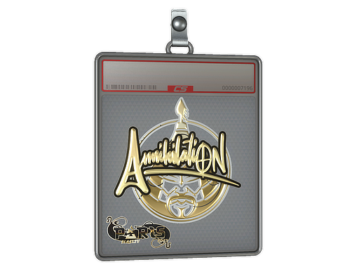 Item Sticker Slab | ANNIHILATION (Gold) | Paris 2023