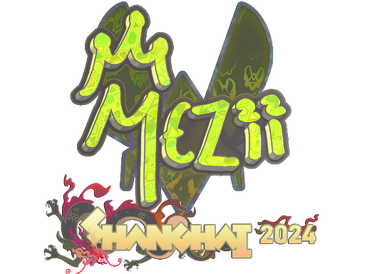 Item Sticker | mezii (Holo) | Shanghai 2024