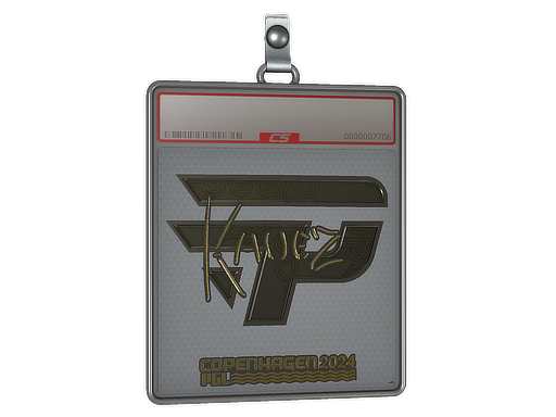 Item Sticker Slab | kauez (Gold) | Copenhagen 2024