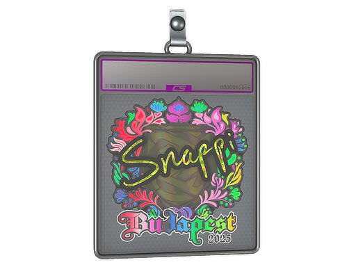 Item Sticker Slab | Snappi (Holo) | Budapest 2025