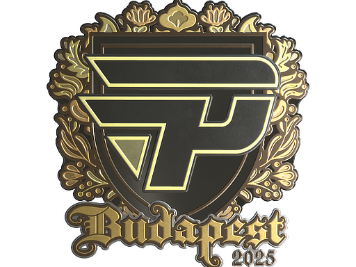 Item Sticker | paiN Gaming (Gold) | Budapest 2025