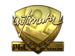 Item Sticker | autimatic (Gold) | Krakow 2017