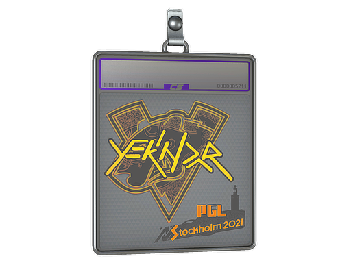 Item Sticker Slab | YEKINDAR (Holo) | Stockholm 2021