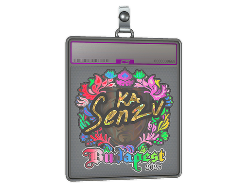 Item Sticker Slab | Senzu (Holo) | Budapest 2025