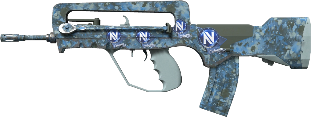 Item FAMAS | Cyanospatter
