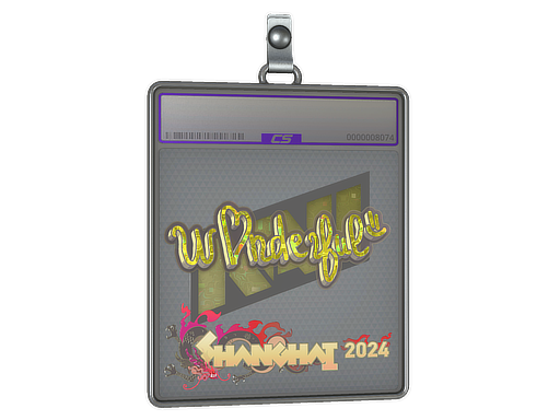 Item Sticker Slab | w0nderful (Glitter) | Shanghai 2024