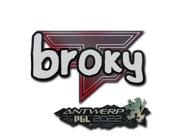 Item Sticker | broky | Antwerp 2022