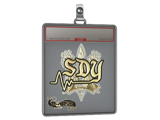 Item Sticker Slab | sdy (Gold) | Paris 2023