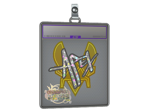 Item Sticker Slab | apEX (Glitter, Champion) | Paris 2023
