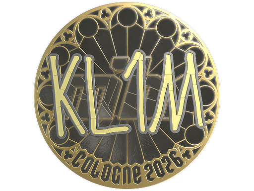 Item Sticker | kl1m (Gold) | Cologne 2026