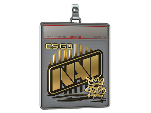 Item Sticker Slab | Natus Vincere (Gold) | 2020 RMR