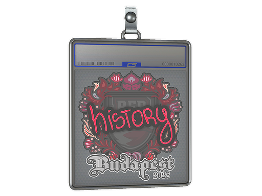 Item Sticker Slab | History | Budapest 2025