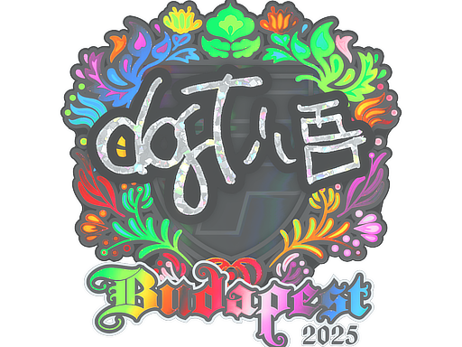 Item Sticker | dgt (Holo) | Budapest 2025