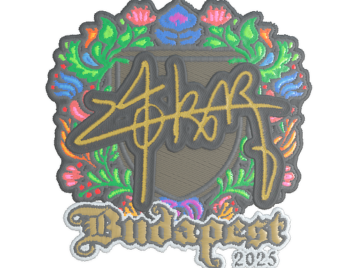 Item Sticker | z4KR (Embroidered) | Budapest 2025