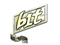 Item Sticker | b1t (Gold) | Paris 2023