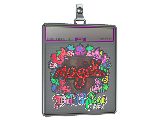 Item Sticker Slab | Magisk (Holo) | Budapest 2025