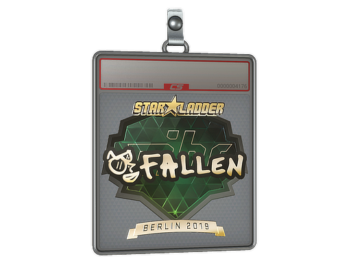 Item Sticker Slab | FalleN (Gold) | Berlin 2019