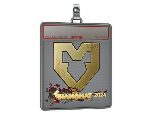 Item Sticker Slab | MOUZ (Gold) | Shanghai 2024