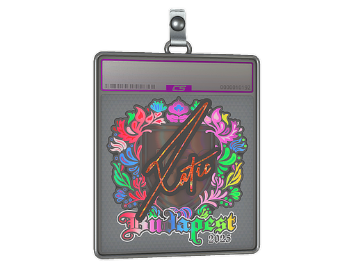 Item Sticker Slab | XotiC (Holo) | Budapest 2025