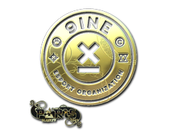 Item Sticker | 9INE (Gold) | Paris 2023