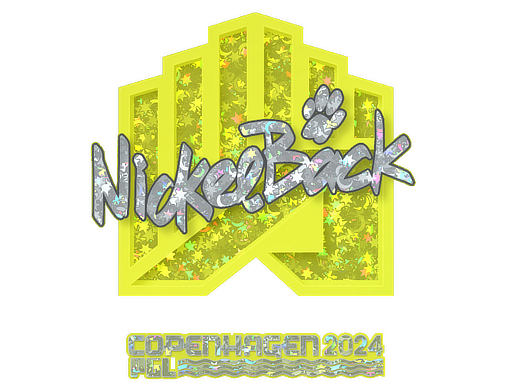 Item Sticker | NickelBack (Glitter) | Copenhagen 2024