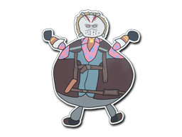 Item Sticker | Poorly Drawn Bloody Darryl