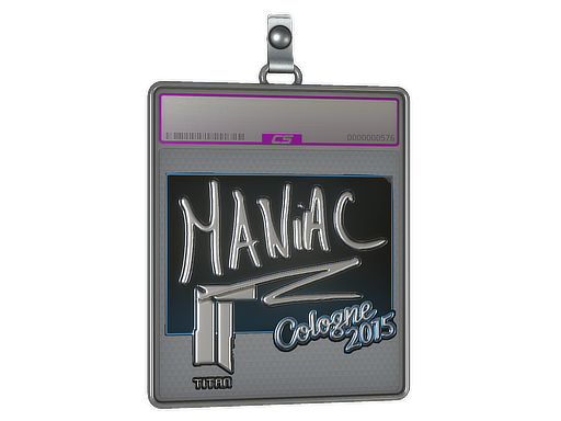 Item Sticker Slab | Maniac (Foil) | Cologne 2015
