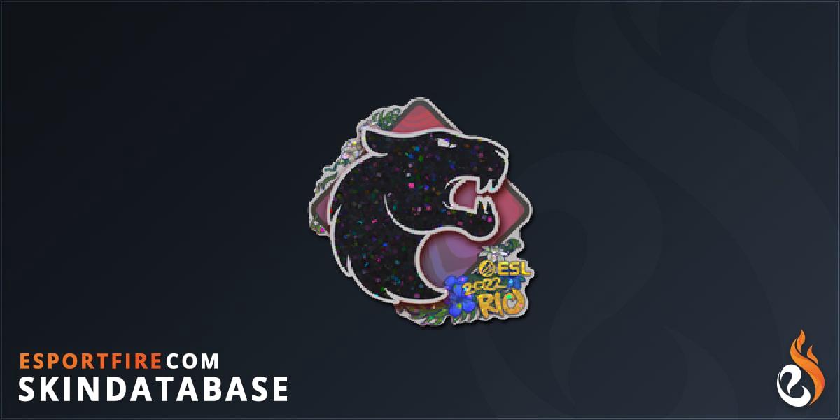 Sticker | FURIA (Glitter) | Rio 2022 - EsportFire.com