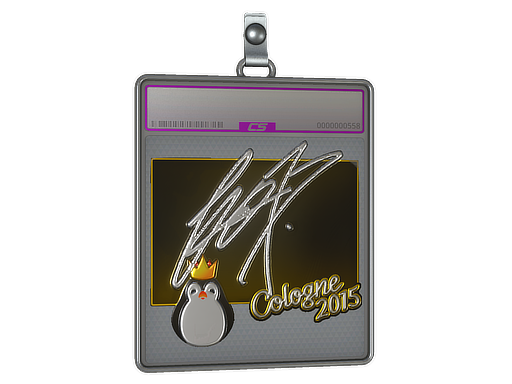 Item Sticker Slab | fox (Foil) | Cologne 2015