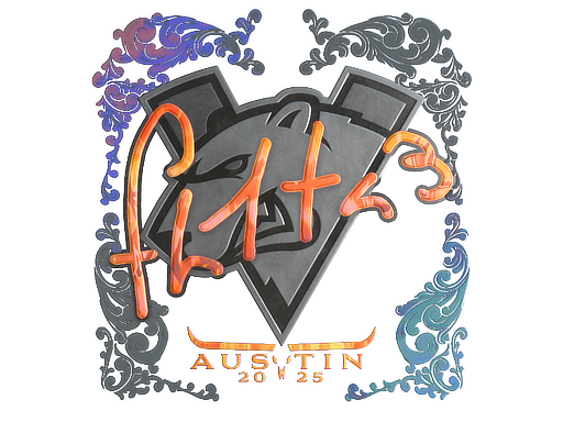 Item Sticker | FL1T (Holo) | Austin 2025