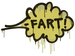 Item Graffiti | Fart (Tracer Yellow)