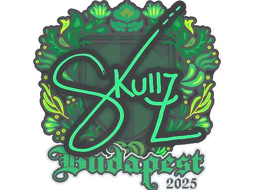 Item Sticker | skullz | Budapest 2025