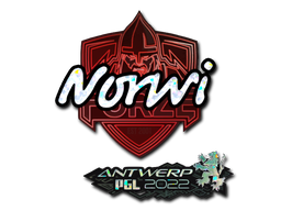 Item Sticker | Norwi (Glitter) | Antwerp 2022