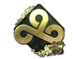 Item Sticker | Cloud9 (Gold) | Rio 2022