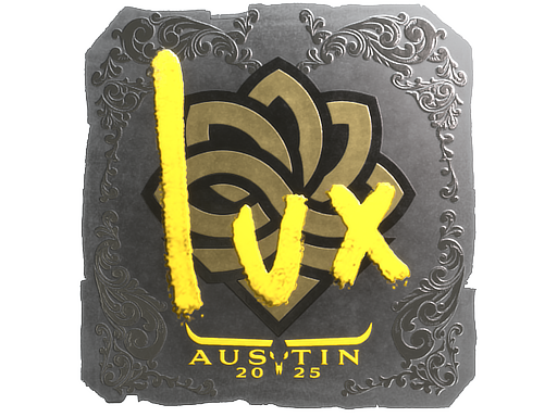 Item Sticker | lux (Foil) | Austin 2025