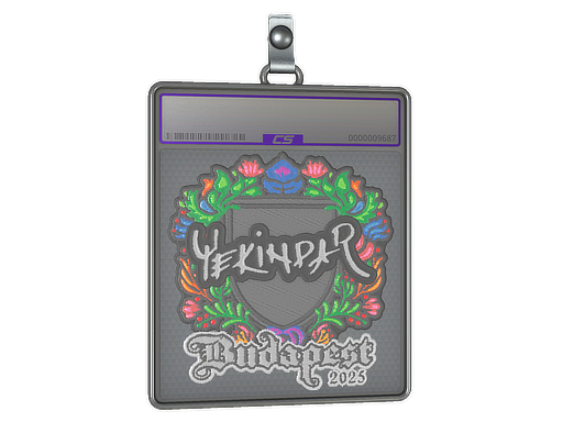 Item Sticker Slab | YEKINDAR (Embroidered) | Budapest 2025