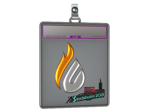 Item Sticker Slab | Copenhagen Flames (Foil) | Stockholm 2021