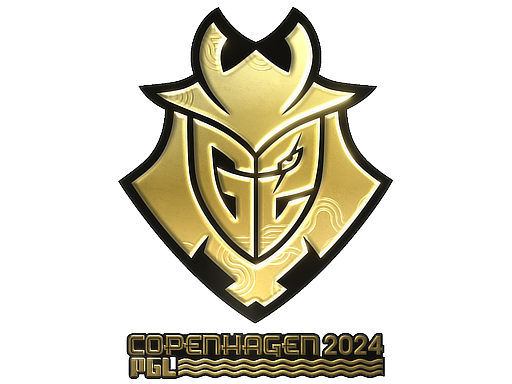 Item Sticker | G2 Esports (Gold) | Copenhagen 2024