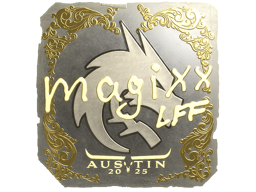 Item Sticker | magixx (Gold) | Austin 2025