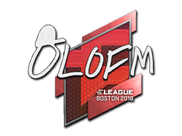Item Sticker | olofmeister | Boston 2018