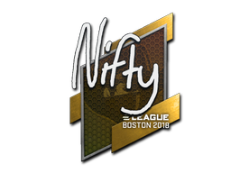 Item Sticker | Nifty | Boston 2018