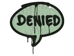 Item Sealed Graffiti | Denied (Cash Green)