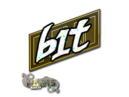 Item Sticker | b1t (Glitter) | Paris 2023