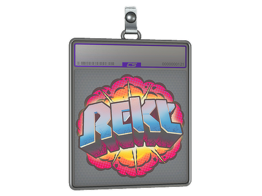 Item Sticker Slab | Rekt (Holo)