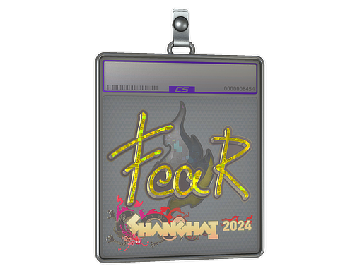 Item Sticker Slab | fEAR (Glitter) | Shanghai 2024