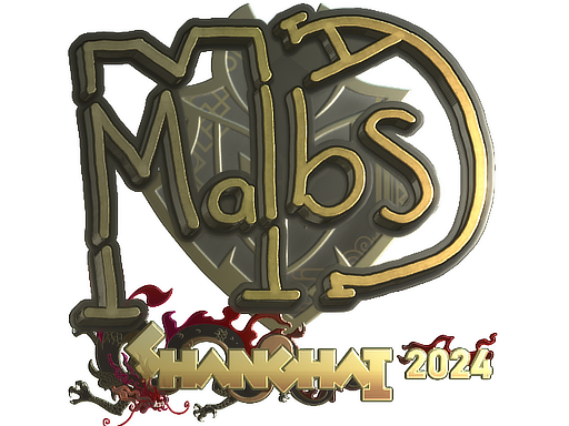 Item Sticker | malbsMd (Gold) | Shanghai 2024