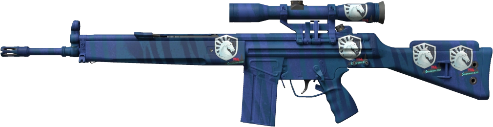 Item G3SG1 | Azure Zebra